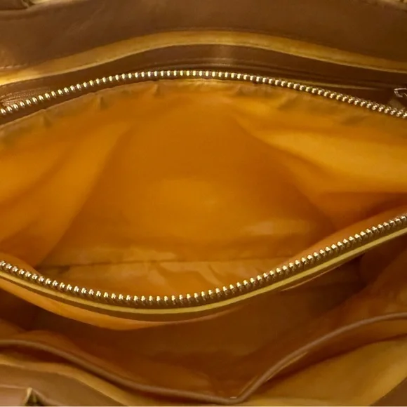 Kate Spade Yellow Perforated Shoulder Bag - Picture 13 of 14